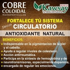 Cobre Coloidal - Comprar en Kawsay Health