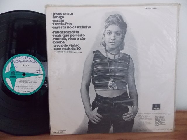 Lp Claudia - Jesus Cristo - 1971 - Mono - 1ª Edição