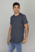 REMERA MANGA CORTA RANGLAN CON BOTONES