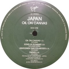 Vinilo Japan Oil On Canvas Lp Doble Uk 1983