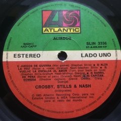 Vinilo Crosby Stills & Nash Aliados Lp Argentina 1983 Insert - tienda online