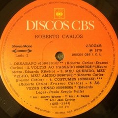 Vinilo Roberto Carlos Roberto Carlos Lp Brasil 1979 Id Portu - BAYIYO RECORDS