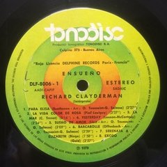 Vinilo Richard Clayderman Ensueño Lp Argentina 1979 Instrume - BAYIYO RECORDS