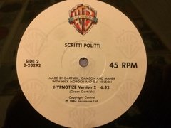 Vinilo Scritti Politti Hypnotize Maxi Usa 1984 Dj 80 - BAYIYO RECORDS