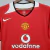 Camisa Manchester United I 2004/06 Retrô - Vermelho - Clube Square