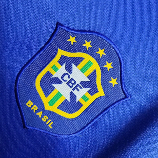 Camisa Brasil II 2006 Retrô - Azul - Clube Square