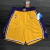 Shorts Los Angeles Lakers 2021/22 - Icon Edition - Amarelo