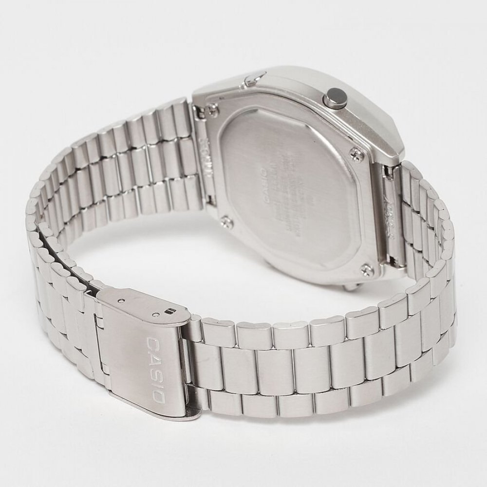 casio vintage glitter prata