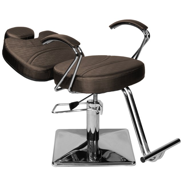 Cadeira de cabeleireiro barbeiro reclinavel