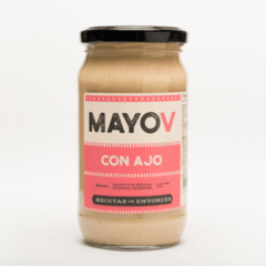 MAYONESA VEGANA CON AJO MAYOV ALCARAZ