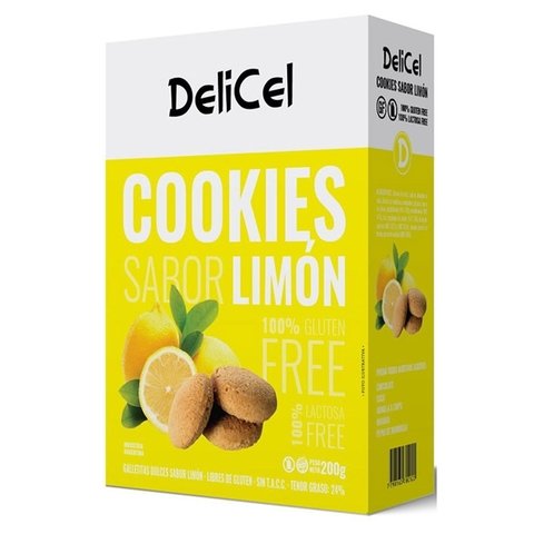 Cookies Limon 150G Sin Tacc Delicel