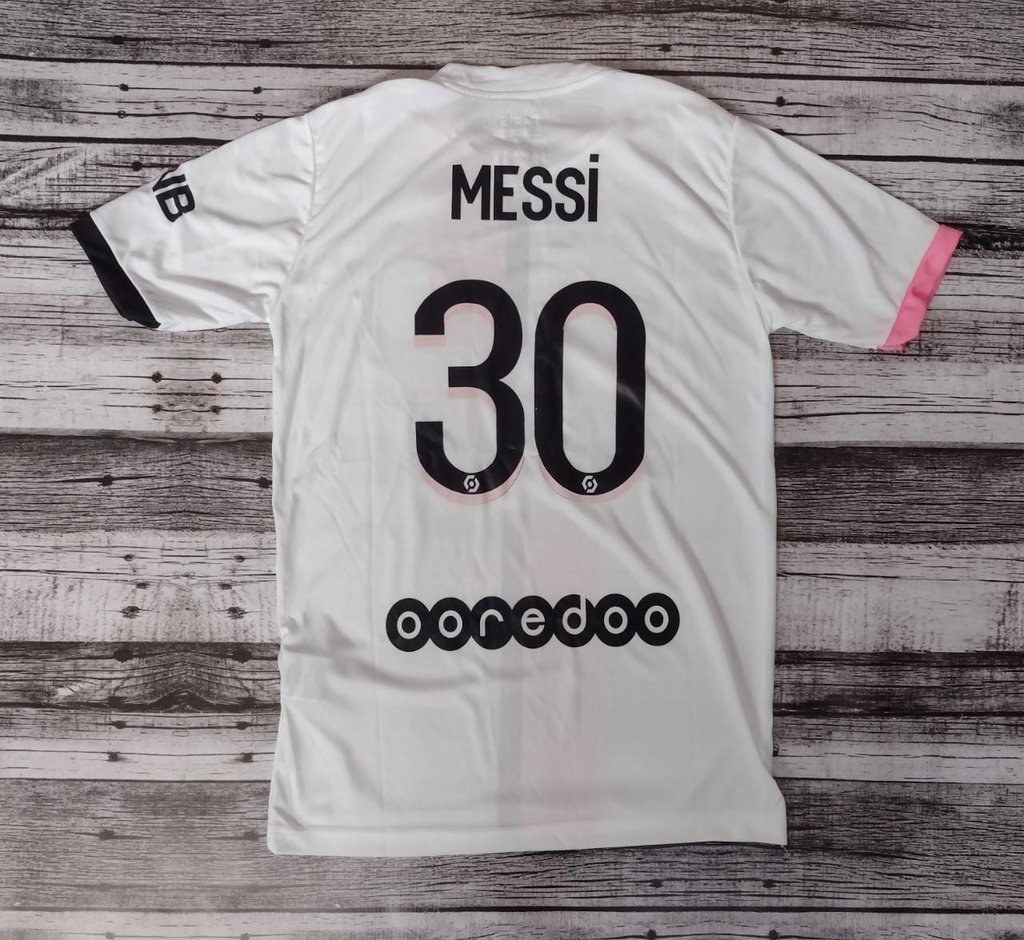 Paris Saint-Germain 2022/23 Stadium Away (Lionel Messi) Big Kids' Nike  Dri-FIT Soccer Jersey.