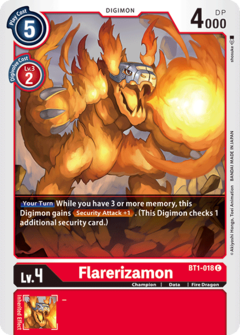 Flarerizamon - Release Special Booster - BT1-018 C