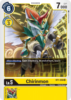 Chirinmon - BT1-058 U - Uncommon