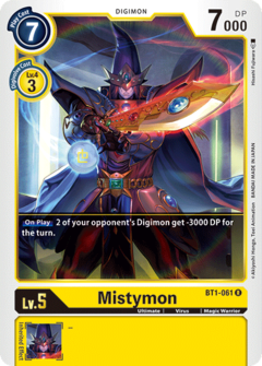 Mistymon - BT1-061 R - Rare