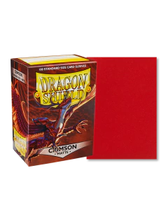 Dragon Shield Standard Size Sleeves - Matte CRIMSON x 100