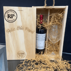 Caja de Vino Y Copa