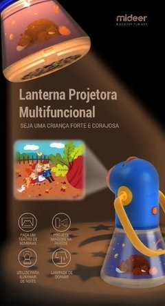 Lanterna Projetora - Multifuncional - loja online