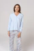 Pijama Roses Gamuzado Art. 42603/4/4XL - Wassarette Mayorista