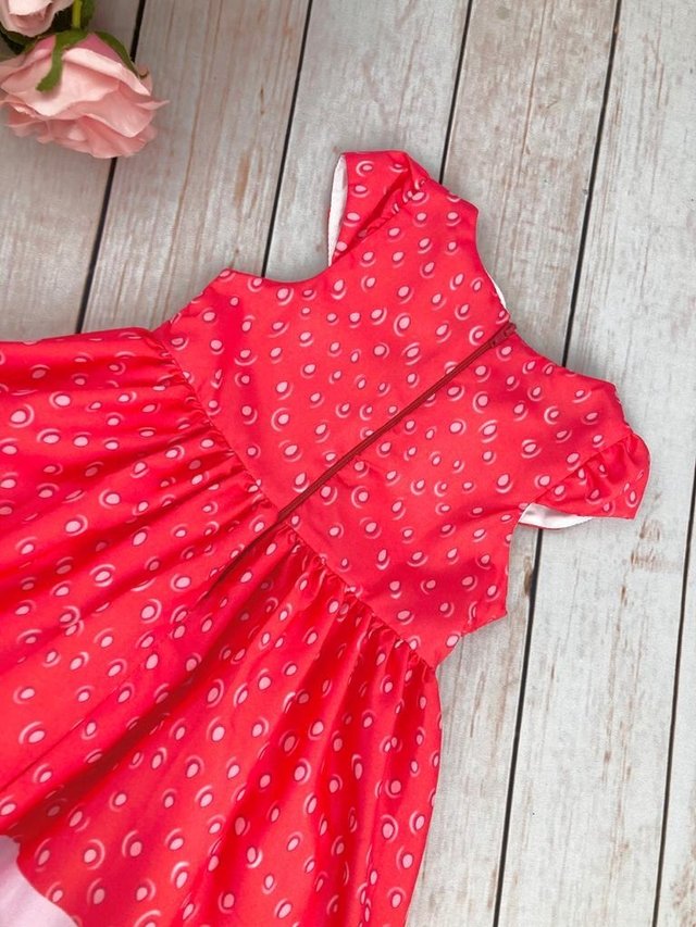 Vestido Infantil Moranguinho Mon Sucré - Laçarotte