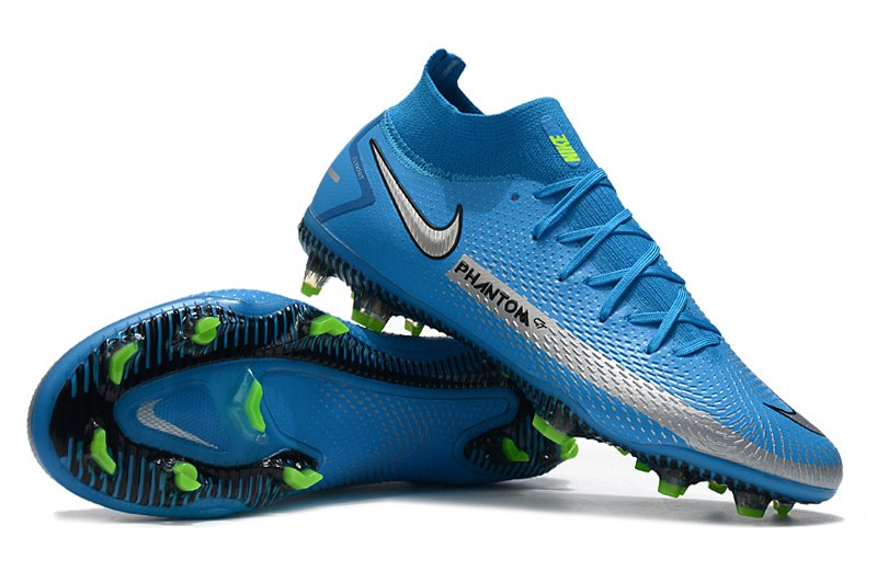 chuteira phantom nike azul
