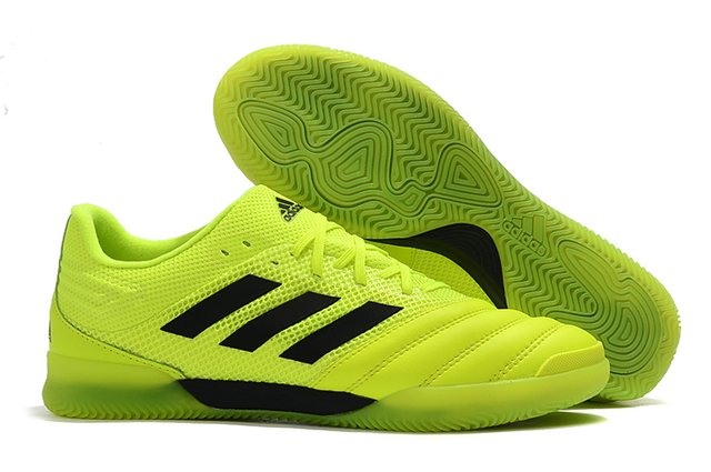 Chuteira Adidas Copa 20.1 - futsal - verde limão