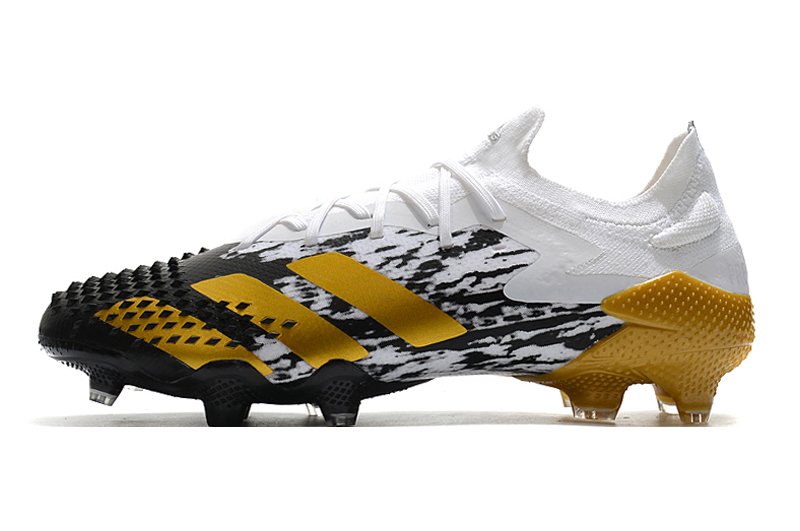 chuteira adidas predator dourada
