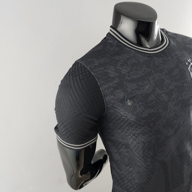 Camisa Brasil Concept All Black Jogador