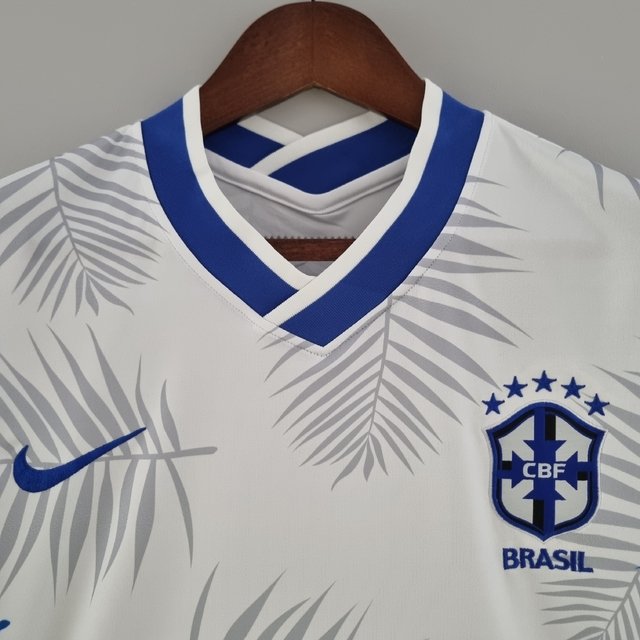 Camisa Brasil Concept Branco - 2022
