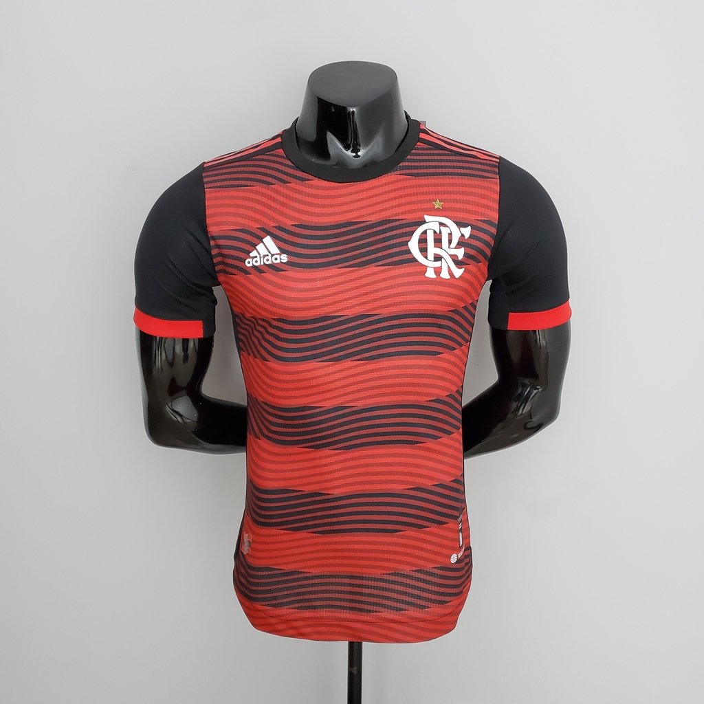 camisa flamengo pré jogo 2022