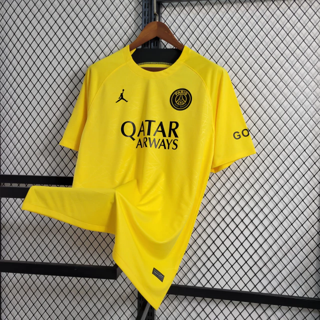 Camisa PSG Treino 2023/24 Torcedor - Amarela