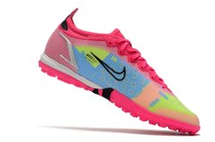 chuteira society nike mercurial rosa
