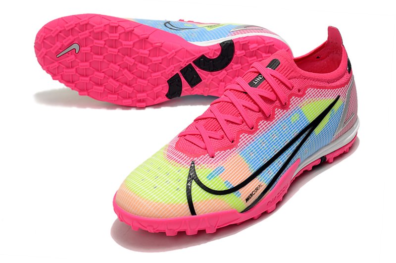 Chuteira Society Nike Mercurial Vapor 14 Elite Rosa