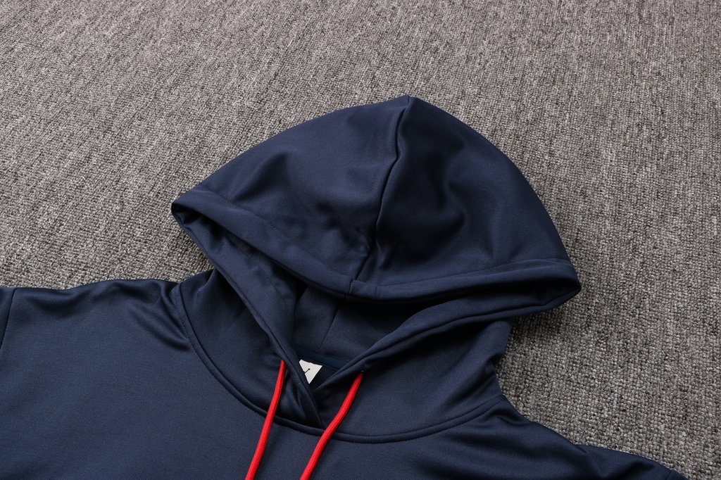 psg blue moletom com capuz