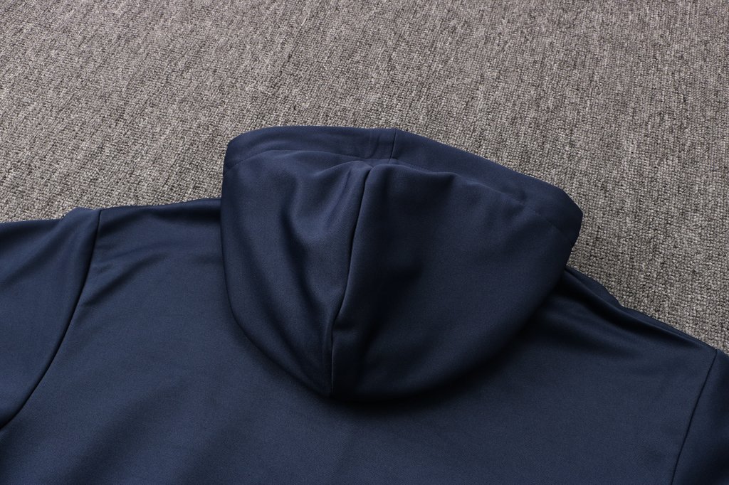 psg blue moletom com capuz