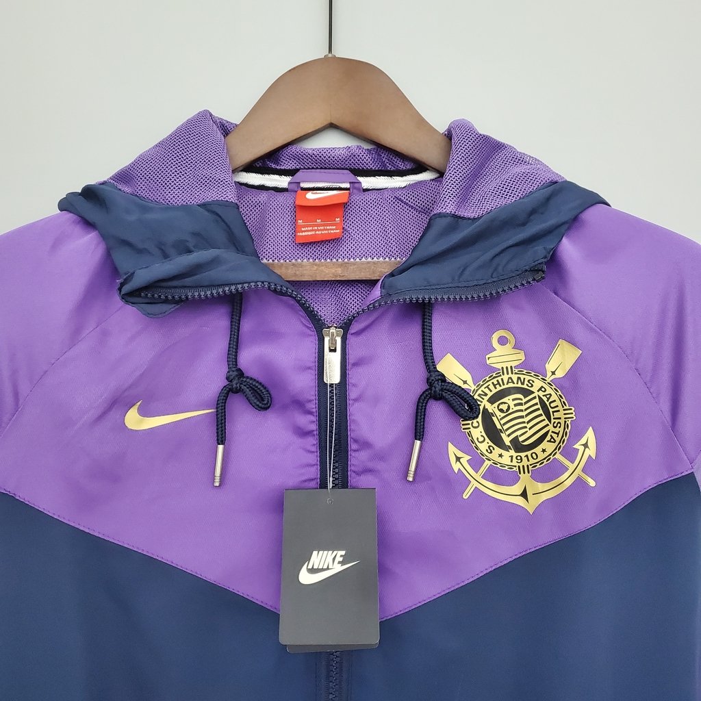 corta vento corinthians roxo