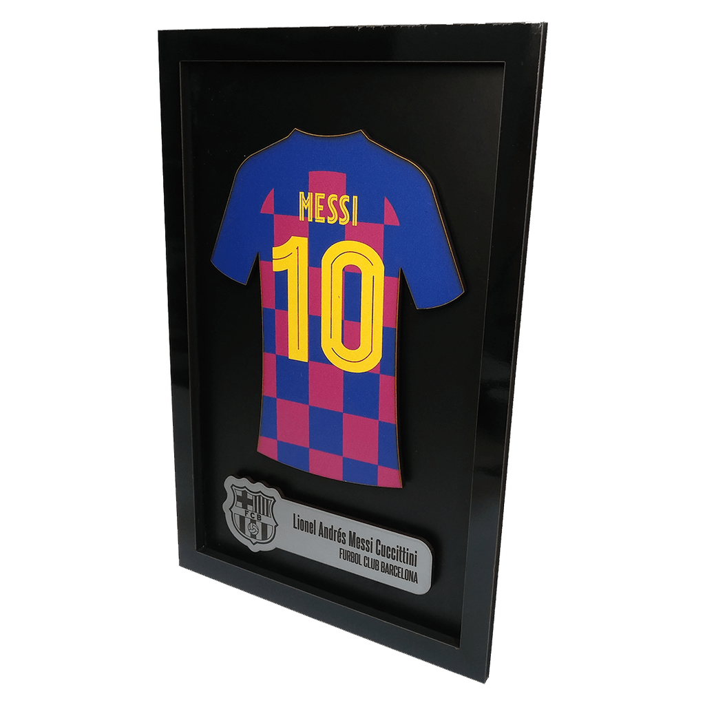 Quadro Camiseta Messi - Barcelona