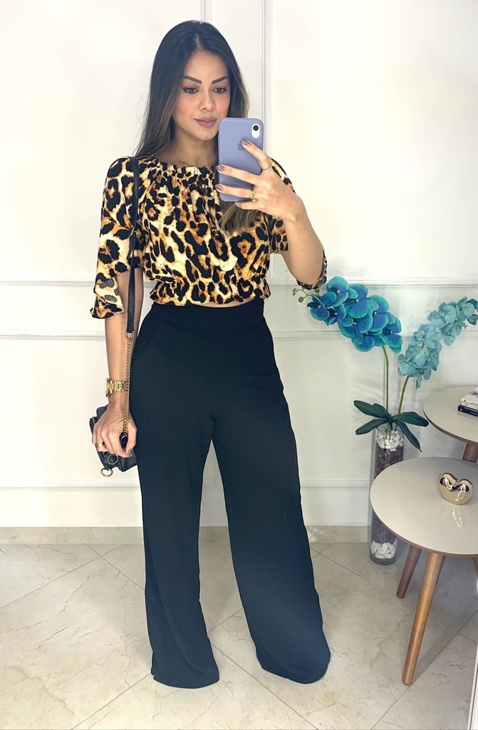 blusa ombro a ombro com elastico