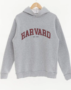 Buzo Hoodie Estampado Harvard