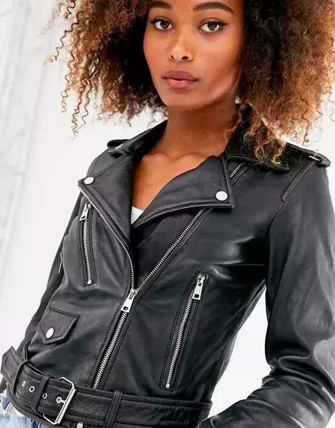 Campera Eco Cuero Classic Biker \