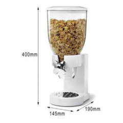 Dispenser Cereal Tarro Transparente Bazar - tienda online
