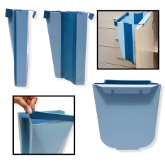 Tacho Basura Portatil Plegable Colgante Cesto Cocina - pachos
