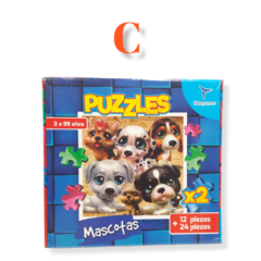 Rompecabezas 12 + 24 Piezas Infantil Puzzle Juego Juguete en internet