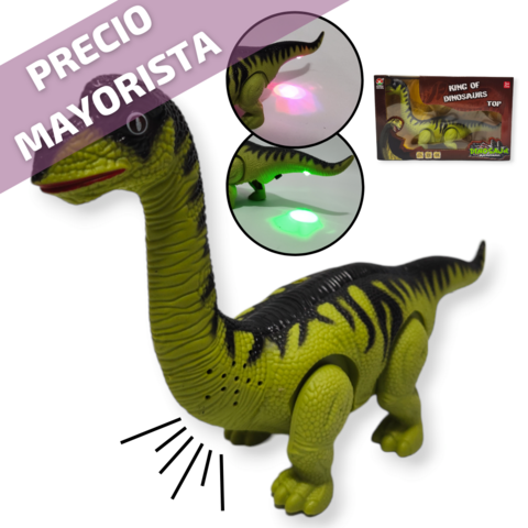 Dino Dinosaurio Sonido Camina Luz Infantil Juego Juguetes