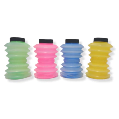 Botella Extensible x 3 Plegable Plástico Escolar Bazar - comprar online