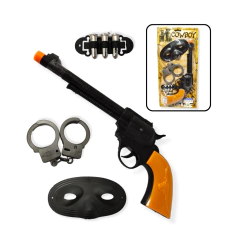 Arma Sonido Ruido set Pistola Oeste Infantil Juego Juguete