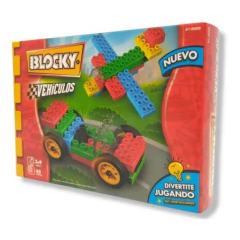 Blocky Vehiculos 1x40 Piezas Encastrables Juguetes - comprar online
