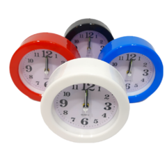 Reloj Despertador Plástico Circular Analogico en internet