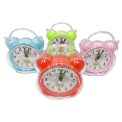 Reloj Despertador Plástico Campana Analogico Decorativo - tienda online