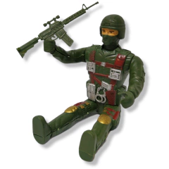 Soldado Muñeco Militar Guerra Juguetes - comprar online